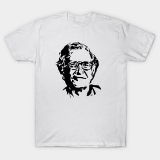 Noam Chomsky stencil T-Shirt